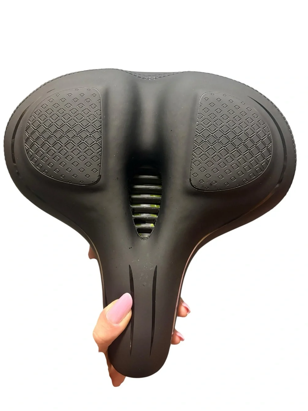 New Oversized Bike Seat for Peloton Bike & Bike+, Comfort Seat Cushion